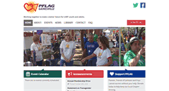 Desktop Screenshot of pflaggainesville.org